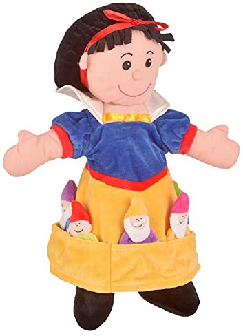 Fiesta Crafts Schneewittchen Hand- und Fingerpuppe Set