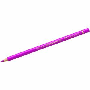 Faber-Castell Polychromos 110123 Rosa 1pièce (S) Bleistift Farbe – Buntstifte (1 Stück (S), starr, Rosa, Holz, Rosa, rund)