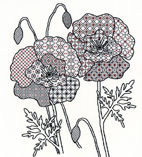 Bothy Threads Cross Stitch Kit - Poppy