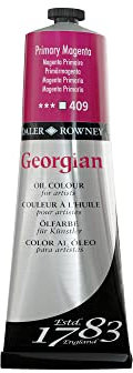 Daler Rowney Georgian Oil Colour 225ml - Primary Magenta / Permanent Magenta