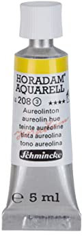 Schmincke – HORADAM® AQUARELL - feinste Künstler-Aquarellfarben, Aureolinton - 5 ml