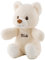 Ours Ivoire Trudi | Peluches et Doudou Carillon pour Nouveau-nés. Ours en Peluche pour Enfants. Cadeau Nouveau-né Premiers Mois | 20x27x11cm S | Baby Cremino | modèle 18126