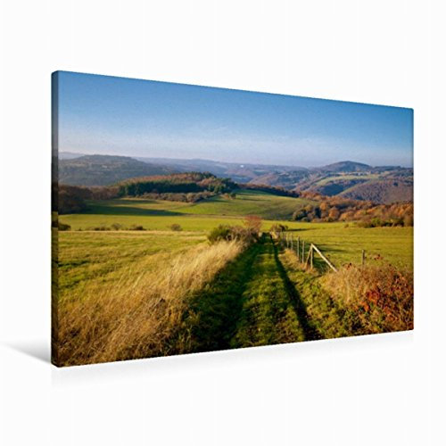 Premium Textil-Leinwand 90 x 60 cm Quer-Format Traumhafte Wege durch die Eifel | Wandbild, HD-Bild auf Keilrahmen, Fertigbild auf hochwertigem Vlies, Leinwanddruck von Ralf Mooß