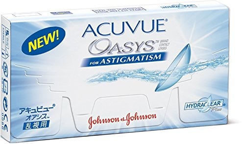 Johnson & Johnson Acuvue Oasys for Astigmatism, 6 Stück / BC 8.6 mm / DIA 14.5 / -6.00 Dioptrien