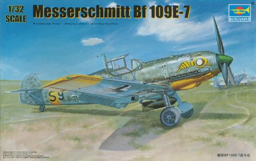 Trumpeter Tru02291 - Modellino Aereo Messerschmitt BF 109E-7 Scala 1:32
