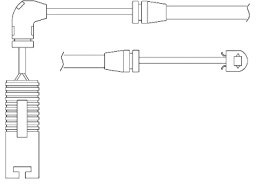 Delphi LZ0156 Brake Wear Indicators