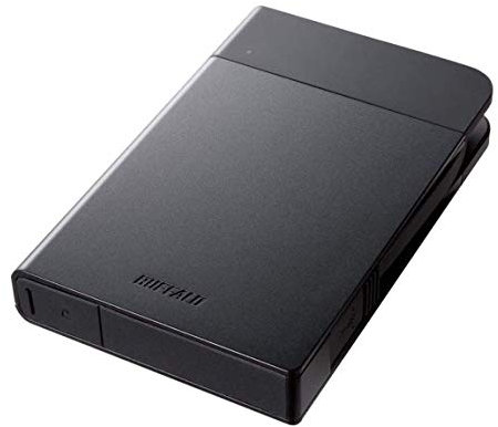 Buffalo MiniStation Extreme NFC 1 TB disco rigido esterno 1000 GB Nero