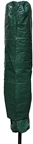 Garden Mile Green Waterproof Parasol Umbrella Cover - Large Size Garden Rotary Air Dryer Covers - Heavy Duty UV Protected Cantilever Parasol Covers Protect from Rain, Dust, and Birds (RC190)