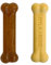Nylabone, Kauknochen für Welpen und Zahnpflege-Spielzeug für zahnende Welpen, Wohltuender Kauknochen, für kleine Welpen bis 11kg, für sanft kauende/zahnende Hunde, Hühnchen und Erdnussbutter, 2er-Pack, Extra Kleine