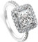 EVER FAITH® 925 Sterling Silber Princess Cut klassisch CZ Engagement Ring - Größe 59 (18.8) N06645-4