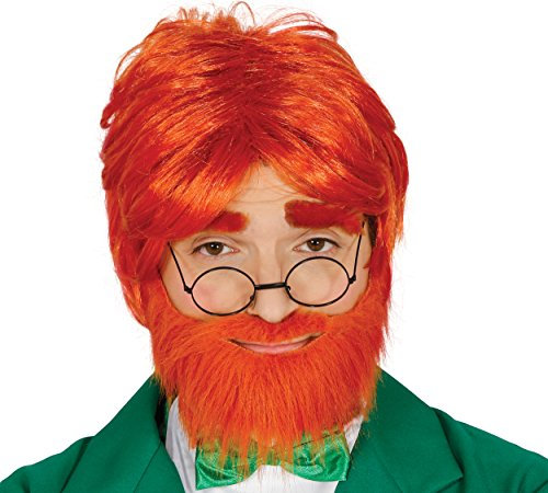 Funidelia Rothaarige Perücke und Bart für Herren