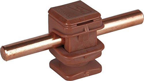 Dehn 204017 – Fuß Snap Gewinde M8 16 mm Kunststoff braun