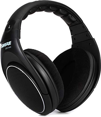 Shure Srh1440 Cuffie Aperte Professionali, Nero