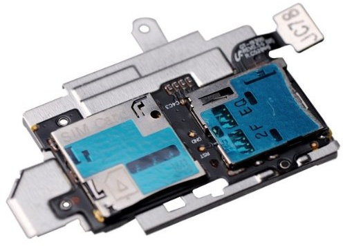 Nappe Module Lecteurs Carte Sim et MicroSD du Samsung Galaxy S3 i9300
