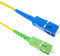 BeMatik - Cavo in Fibra Ottica SC/PC a SC/APC monomodo simplex 9/125 di 10 m