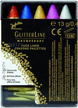 JOFRIKA - Glitter Line Face Liner - 5 Schminkstifte