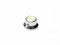 Wilkinson Potiknopf/Bell Knop Metall Chrom mit White Pearl Einlage