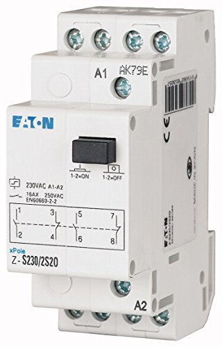 Eaton 265318 Stromstossschalter, 8AC, 2W, 16A, 50Hz, 2TE