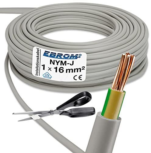 NYM-J Kabel 1 x 16 mm² Erdungsleitung / Erdungskabel / Meterware