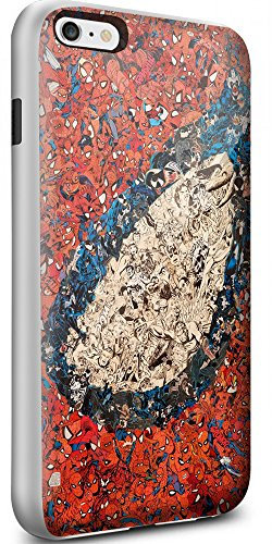 spiderman eyes collage for Iphone Case (iPhone 6 plus/6S plus black)