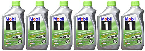Mobil 1 96918 0W-30 Synthetic Motor Oil - 1 Quart (Pack of 6)