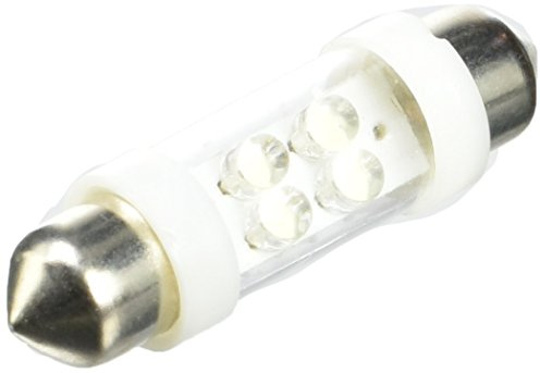 2 Ampoules 4 Leds navette SV85-8 24V blanc - 38mm
