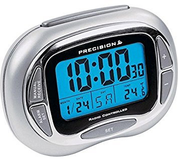 Precision Radio Controlled LCD Alarm Clock (225547500)