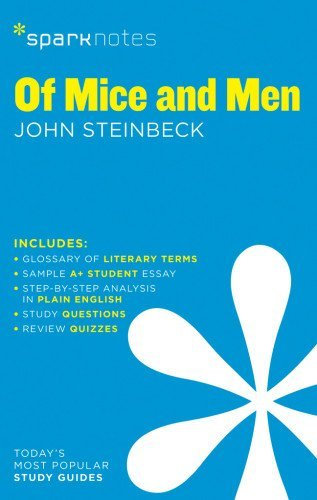 Of Mice and Men by John Steinbeck (SparkNotes Literature Guide) by SparkNotes Editors (7-Mar-2014) Paperback