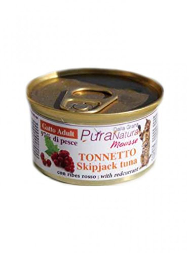 SCATOLETTA MOUSSE PER GATTO ADULTO 85 GR TONNO&RIBES