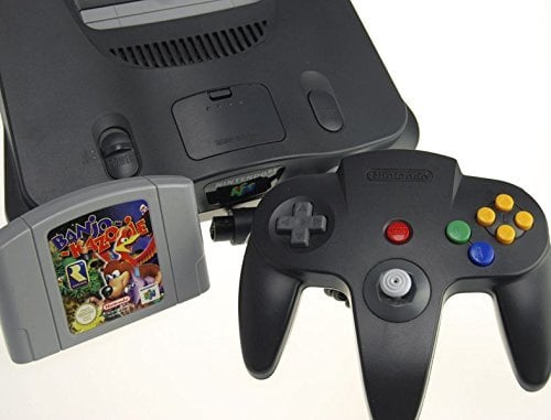 Nintendo 64 Konsole mit Banjo Kazooie
