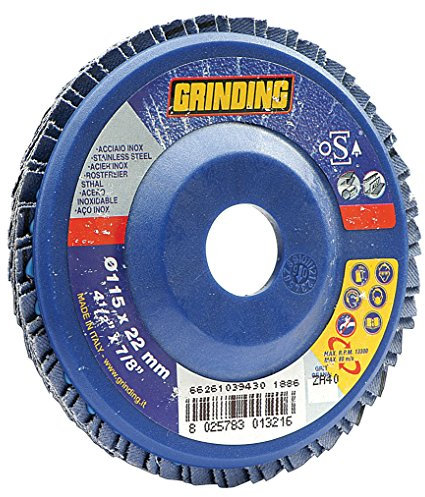DISCO LAMELLARE ALLO ZIRCONIO PER FERRO E INOX 115-Z120