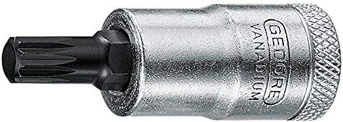 GEDORE Schraubendrehereinsatz 3/8 Zoll, XZN Vielzahn M10, 1 Stück, INX 30 10