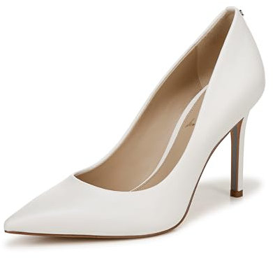 Sam Edelman Women's Hazel Pump, Bright White, 3.5 UK