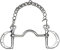 FEELING Springkandare mit Schlitzen, Breite 12,5 cm, Stärke 12,7 mm, Ringe Ø 55 mm, massiv