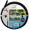 Jardibric - Kit Tuyau Poreux Équipé (15m) - Irrigation Uniforme et Économique pour vos Plantes et Jardins, Installation Simple et Pratique.