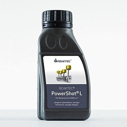 REWITEC PowerShot L, Beschichtungskonzentrat für Verbrennungsmotoren bis 3.000 cm³, Grau