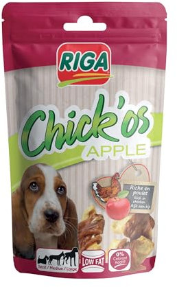 Riga Chick'os Pomme friandise pour Chien 70g