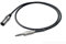 Proel BULK230LU2 - Cavo audio professionale bilanciato con connessioni Jack Stereo 6.3 mm a Cannon XLR 3P Maschio (2mt)