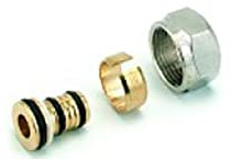 Comap 839516 Adaptateur Multicouche-Ø 16-M22-Pour collecteur, Doré | Adaptateur multicouche - Comap - Diamètre 16 - M22 - Pour collecteur