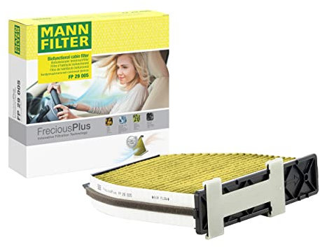 MANN-FILTER FP 29 005/1 Innenraumfilter/Kabinenluftfilter - FreciousPlus Biofunktionaler Pollenfilter - Rechtslenker für Pkw + Transporter