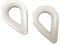 Plastic Nylon Rope Thimbles 8MM X2 (Soft Slicing Loop Anchor Line Mooring)
