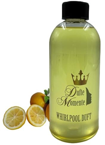 Dufte Momente | Whirlpool Duft 500ml | Citrus | mit naturreinen und natürlichen ätherischen Ölen | kein Schaum | vegan und ohne Tierversuche