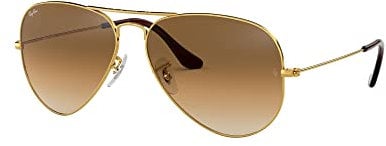 Ray-Ban - Gafas de sol Aviador 0RB3025-001/51 MOD. 3025 SOLE001/51, Oro/ marrón Grad