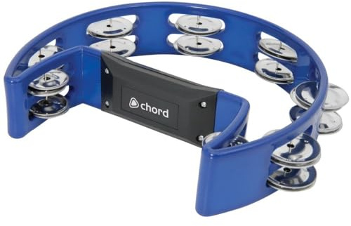 chord TAMB-SD-BL Tambourine - Blue