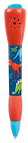 moses. Dino-Kugelschreiber mit Sound | Stift mit T-Rex-Gebrüll | Mine schwarz