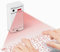 Esupfly Portable Virtual laser tastiera e mouse wireless Bluetooth laser Projection Projected tastiera per Apple iPhone, iPad, Samsung, smartphone e tablet Android, laptop, PC, computer White