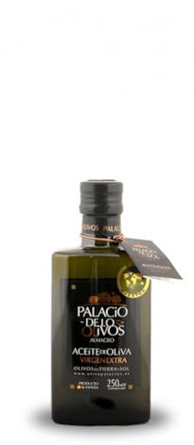 Palacio de los OlivPalacio de Los Olivos - Aceite De Oliva Virgen Extra Picual Gourmet - Prensado en Frío, Recolección Temprana - Botellas de 250 ml