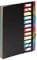 Viquel Rainbow Class - Trieur accordéon 12 compartiments en plastique - Pochette extensible pour classer et transporter des documents - Rangement papier format A4