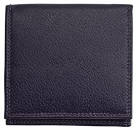 Josephine Osthoff Geldbörse Damen Wiener Schachtel Portemonnaie Münzbörse gross wallet Herren Geldbeutel echt Leder RFID-Schutz (927), Farbe:Orchidee