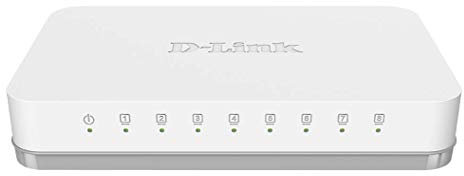 D-link Gigabit Easy Desktop Switch, Auto MDI.MDIZ, Presa Regno Unito